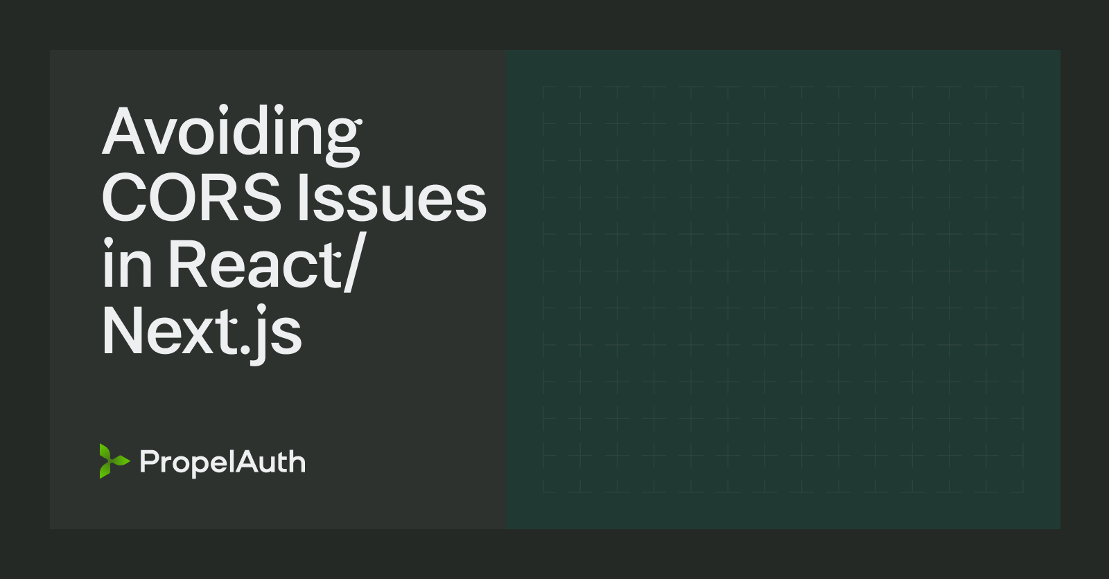 Avoiding CORS Issues in React/Next.js