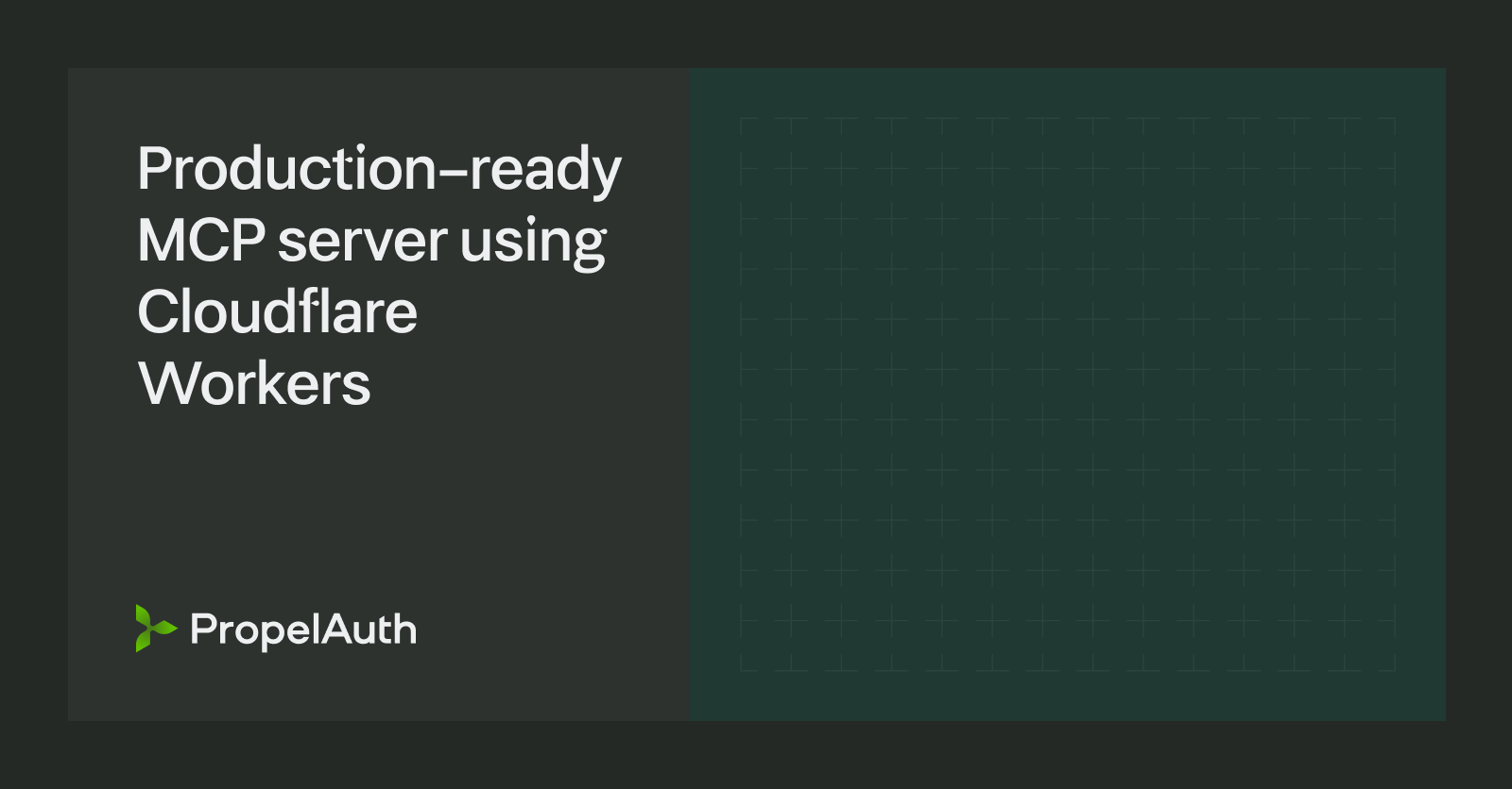Production-ready MCP server using Cloudflare Workers