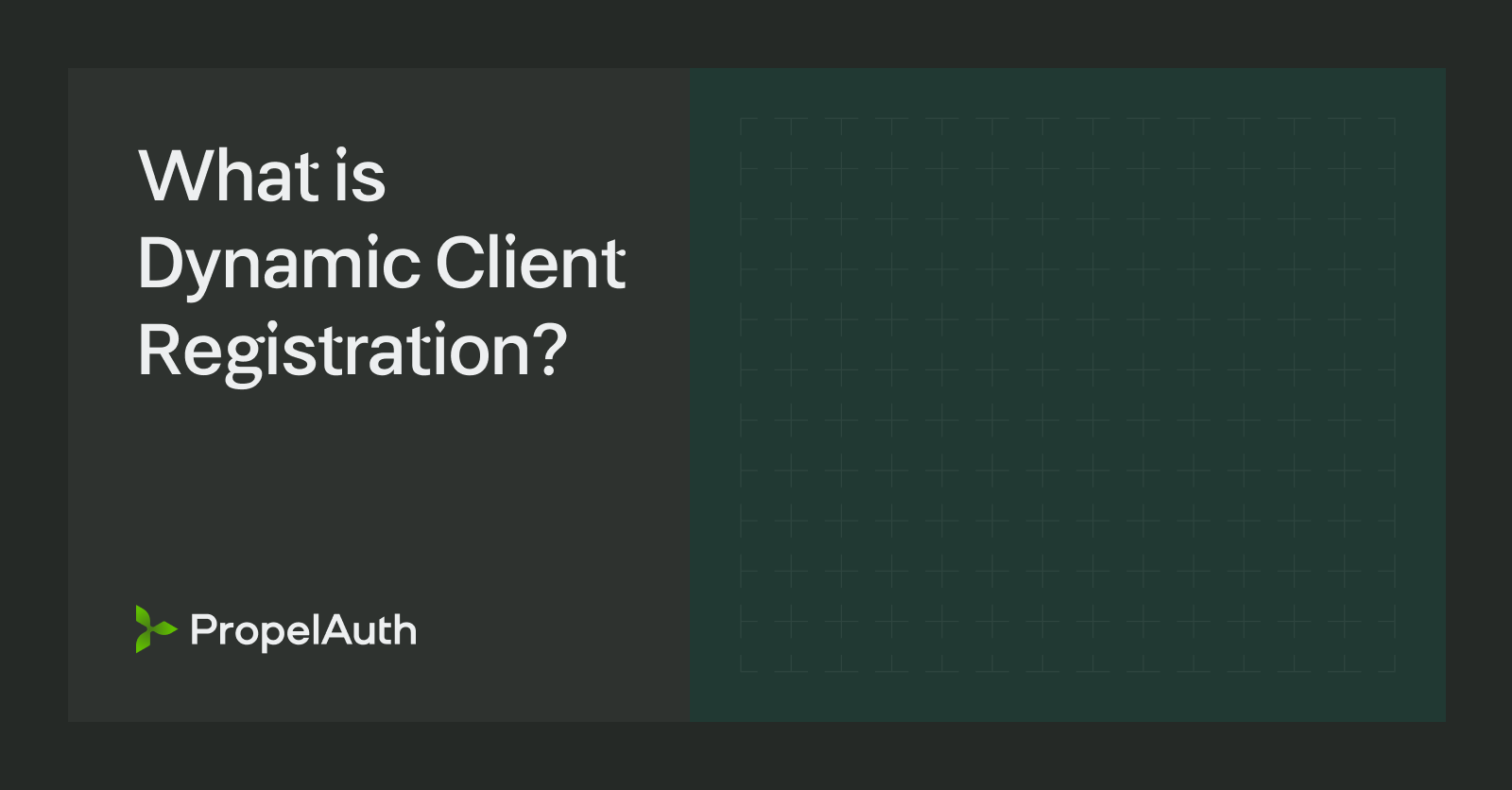 What is Dynamic Client Registration?