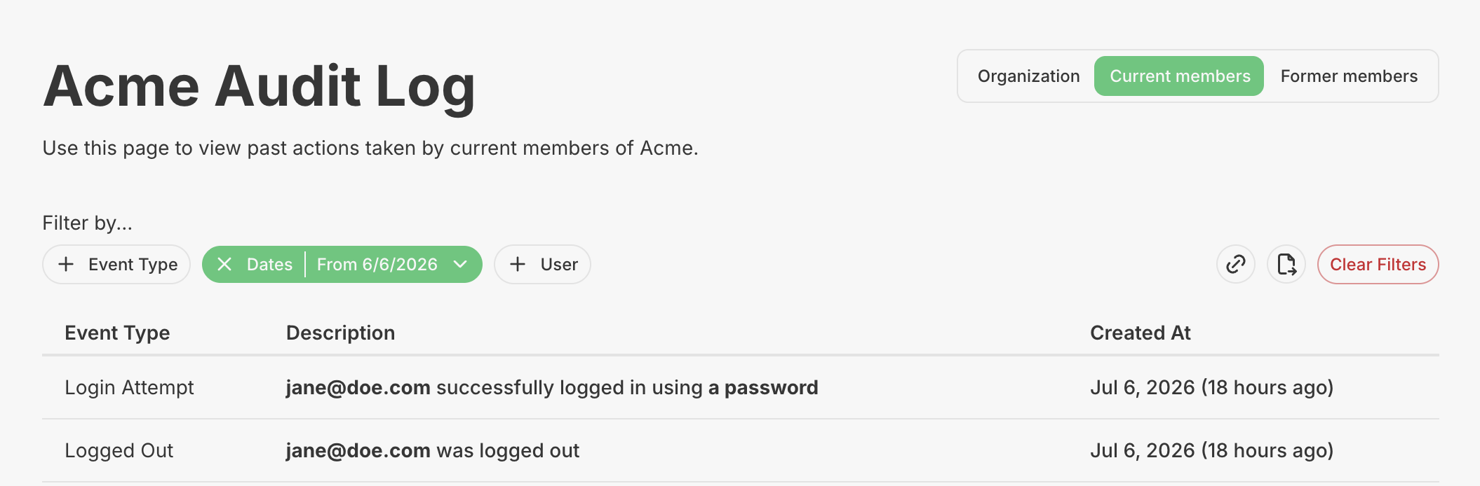 Image in article: Introducing Member Audit Logs