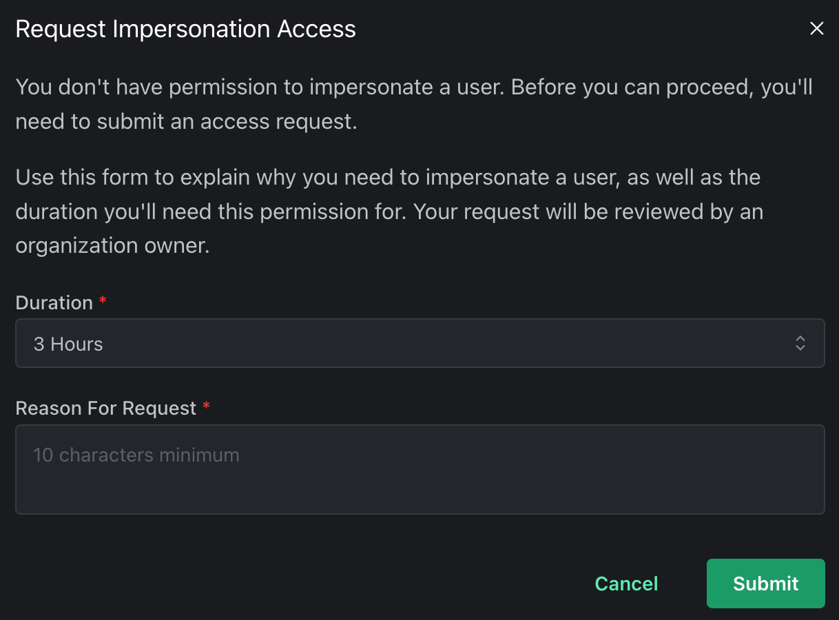 Image in article: Secure User Impersonation: Access Controls, Audit Logs & More