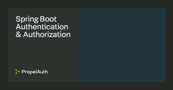Spring Boot Authentication and Authorization w/ Spring Security