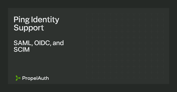 Ping Identity Support: SAML, OIDC, and SCIM