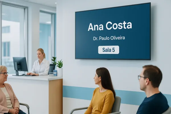 Painel de chamada para clínica: como funciona?