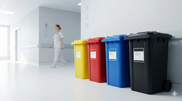 Cores na Gestão de Resíduos Hospitalares