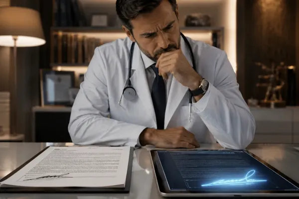 Assinatura digital em clínicas: o que tem validade jurídica?