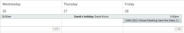How to add vacation to Outlook Calendar