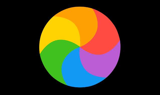 Apple spinning wheel