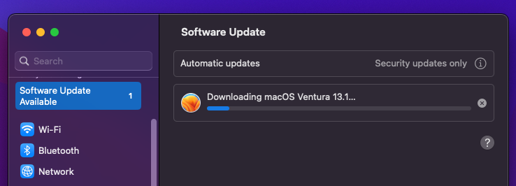 downloading Ventura