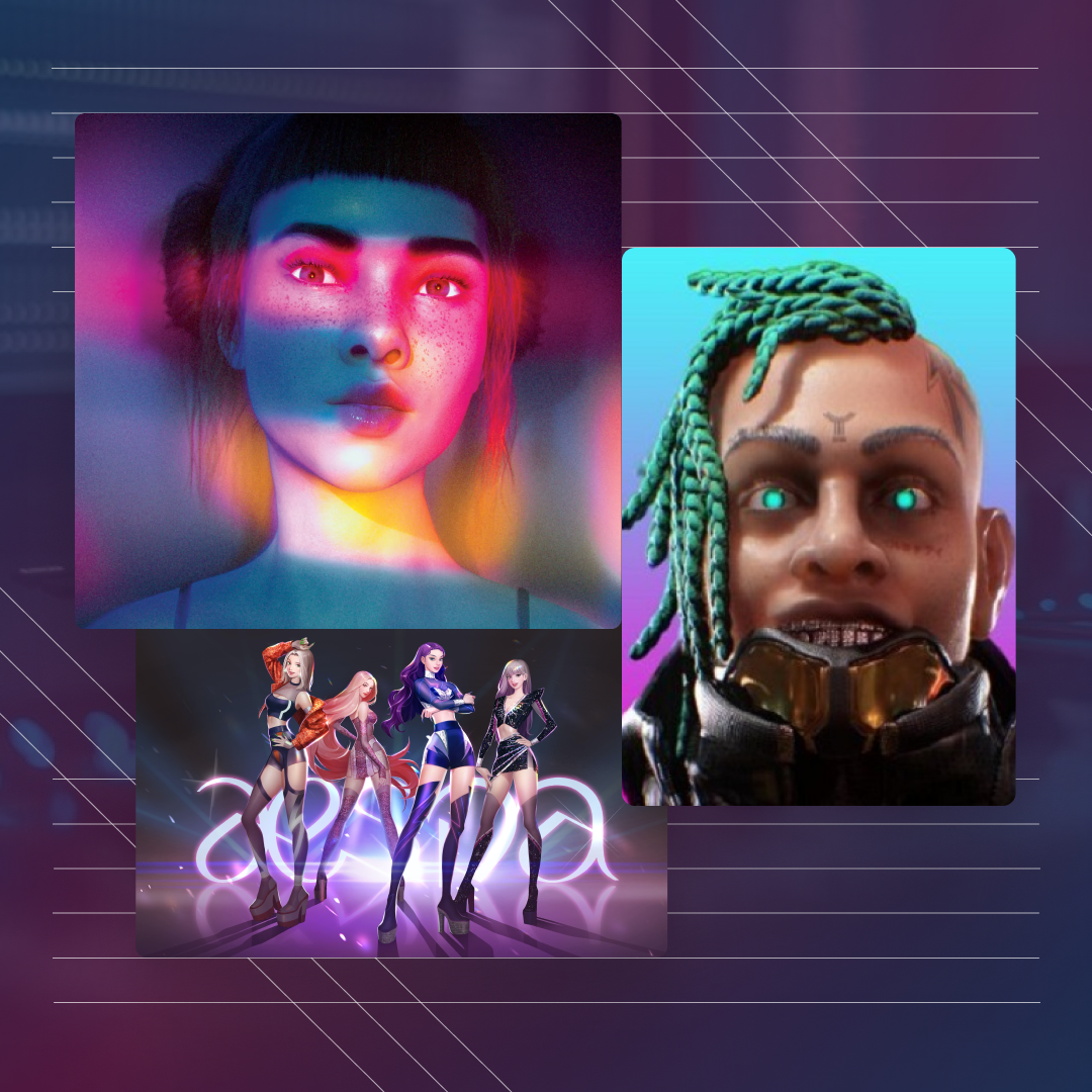 Virtual Artists in Music: Competitors or Collaborators?