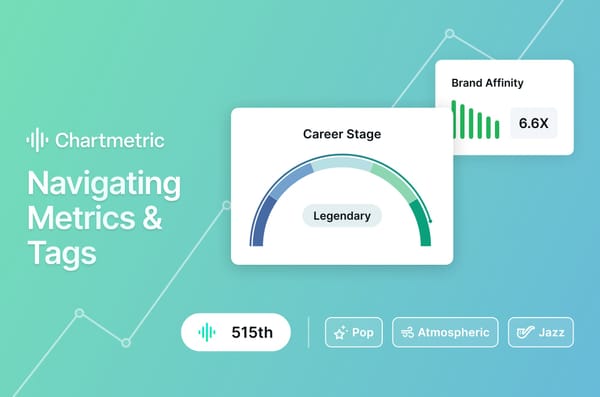 Navigating Metrics and Tags on Chartmetric