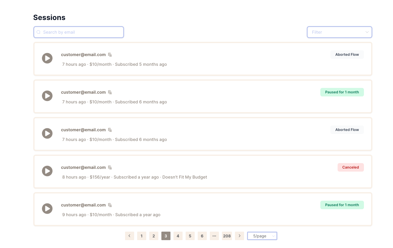 churnkey-sessions-listing