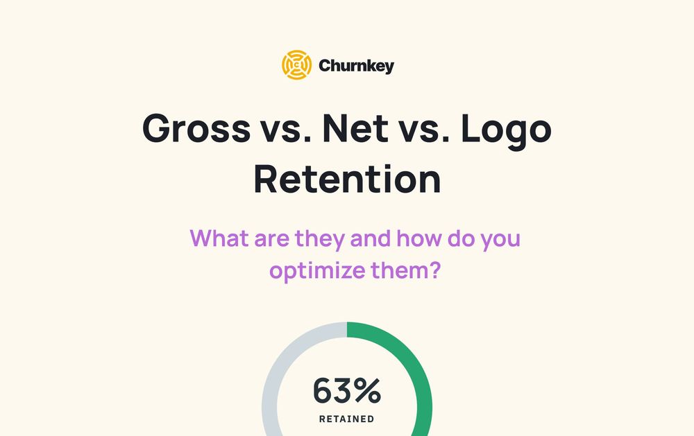 Gross Retention Vs. Net Retention Vs. Logo Retention: What They Are & How to Optimize Them