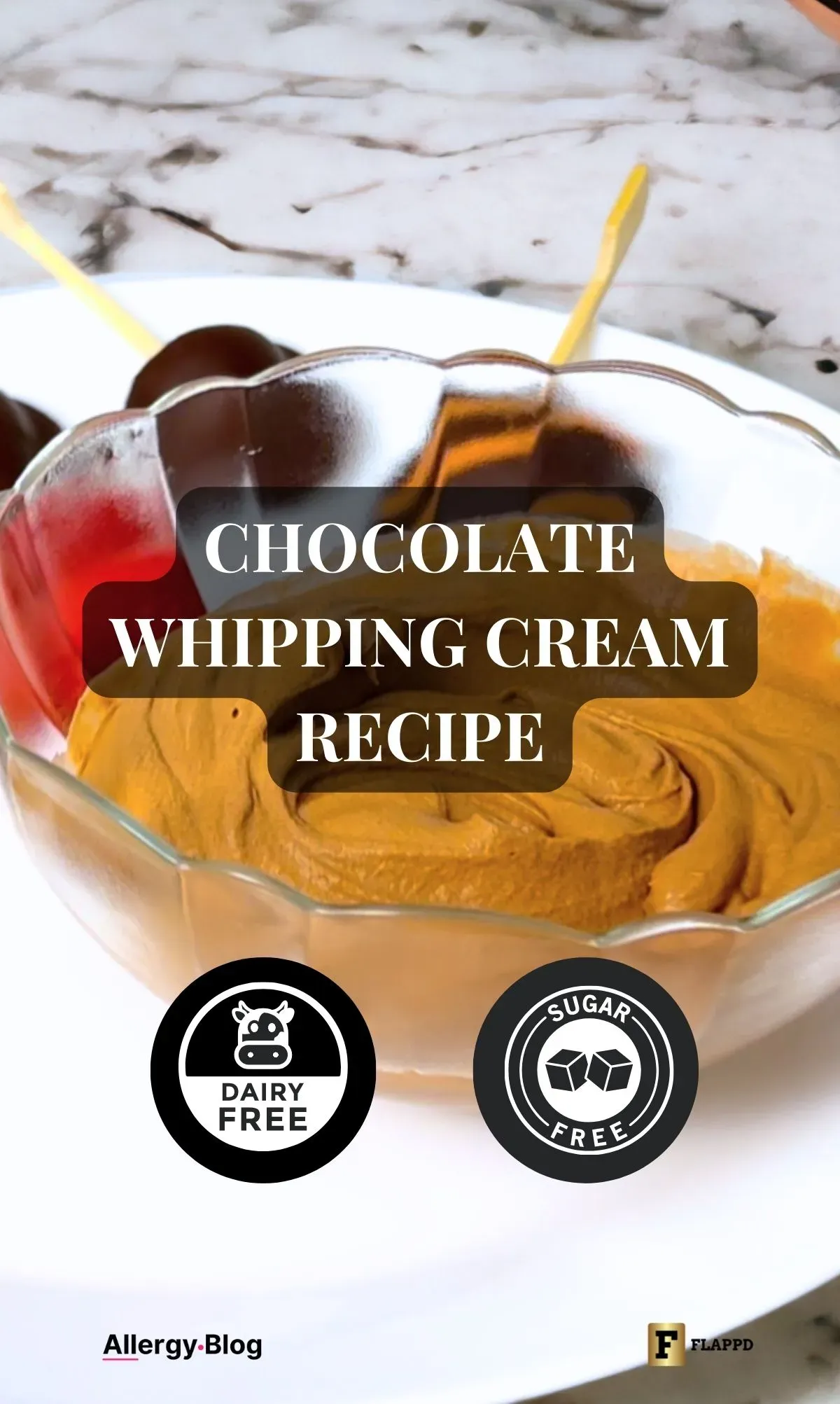 DairyFree Chocolate Whipped Cream