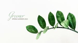 Template Theme : Greener