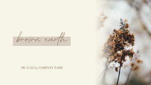 Template Theme : Brown earth