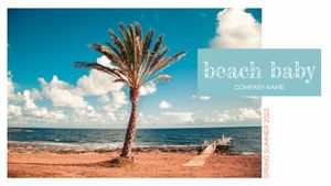 Template Theme : Beach Baby