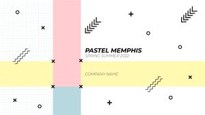 Template Theme : Pastel Memphis