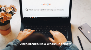 Workshop Takeaways : How to create an effective B2B Company Website