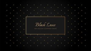Template Theme : Black Luxe
