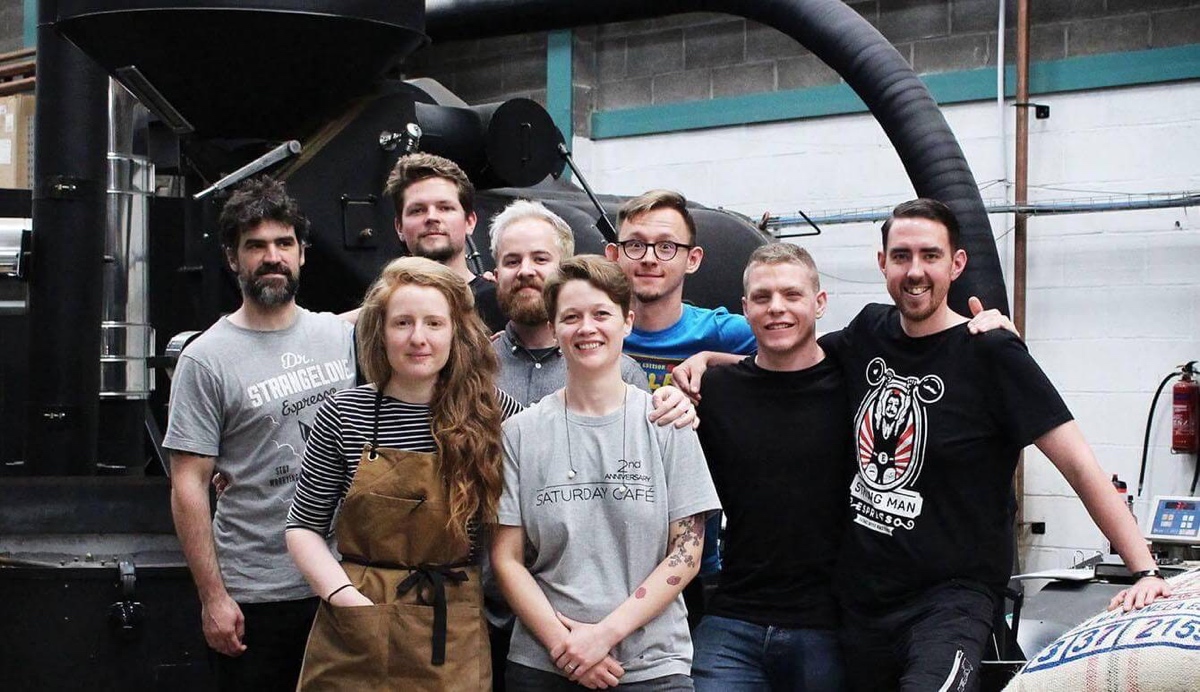 The Extract Coffee Roasters team.