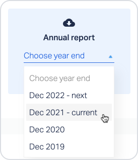 Annual report: Choose the year