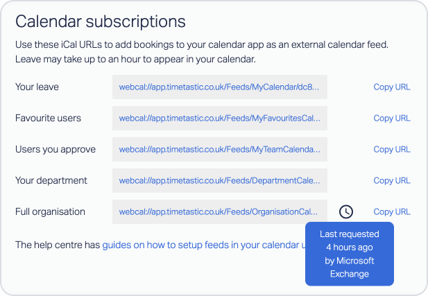 Calendar subscriptions in Outlook Calendar