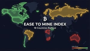 Bitcoin Mining Ease to Mine Index (EMI)