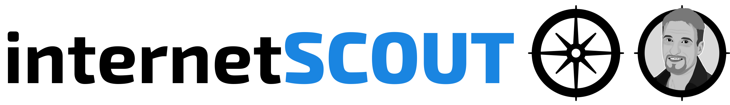 internetScout Logo mit Bild