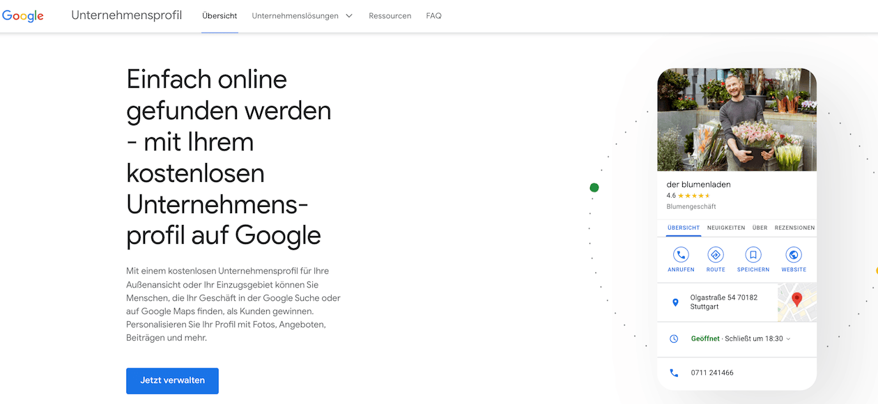 Google My Business Screenshot
