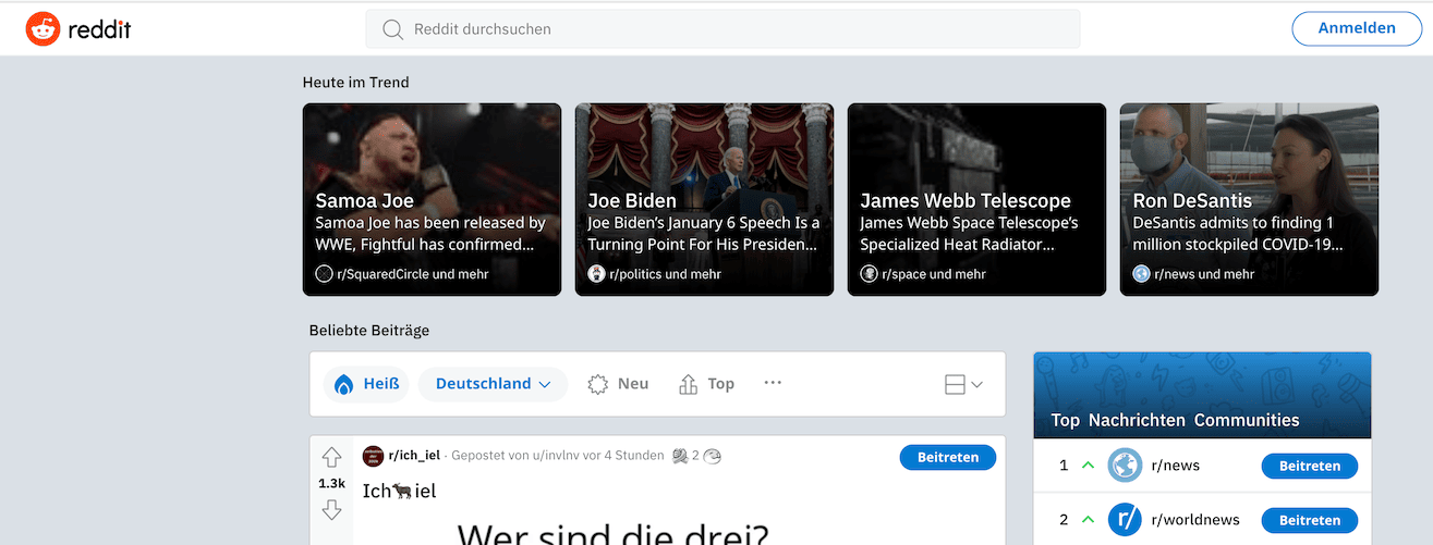 reddit screenshot