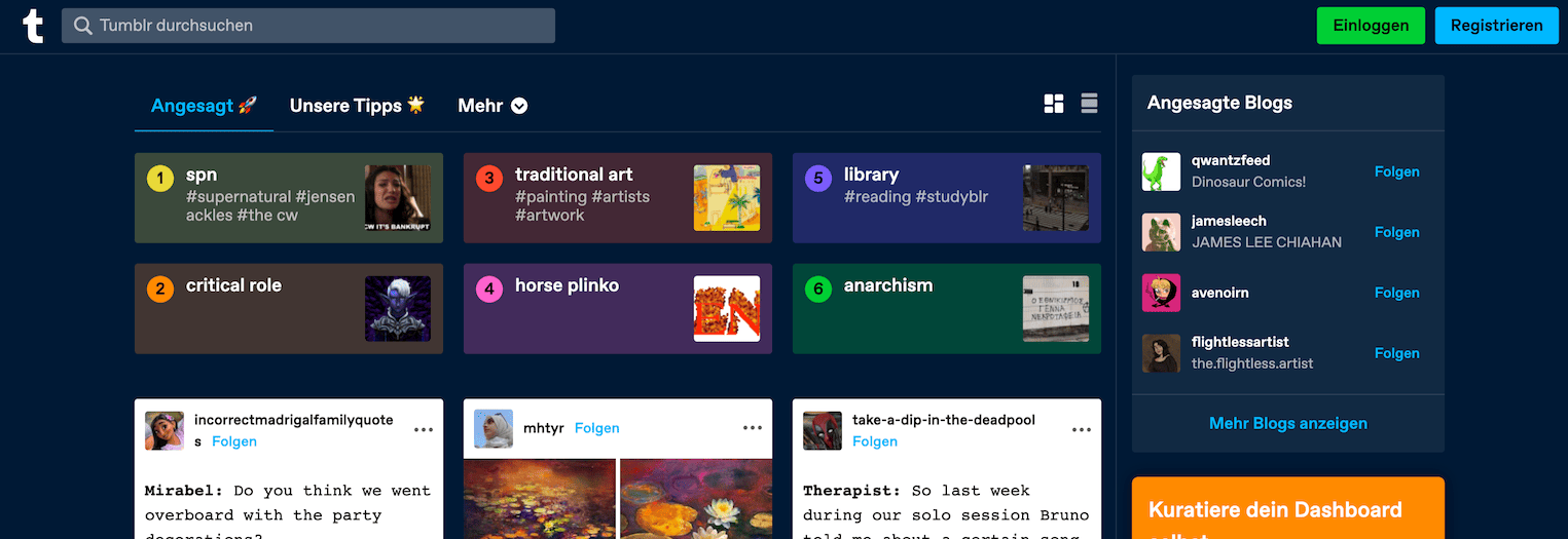 tumblr screenshot