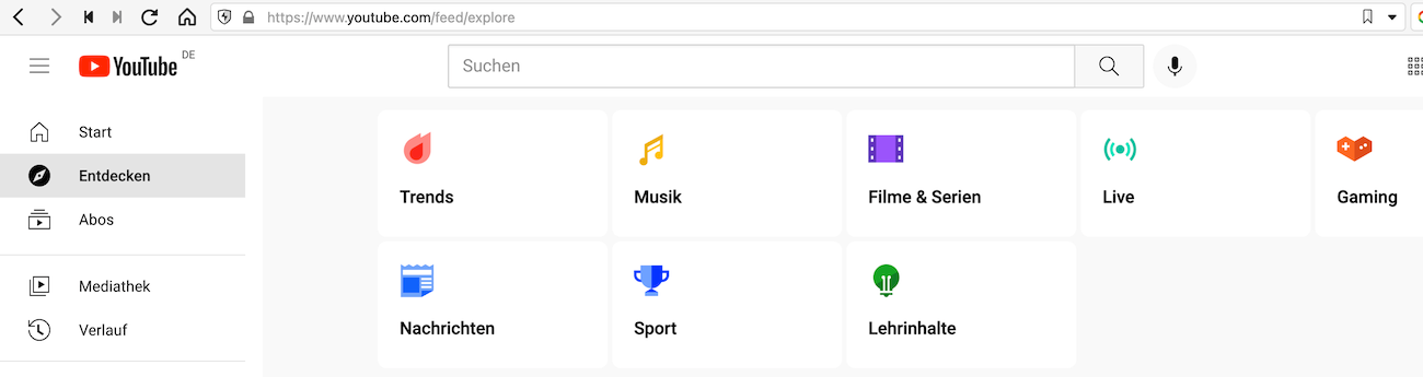 YouTube Screenshot