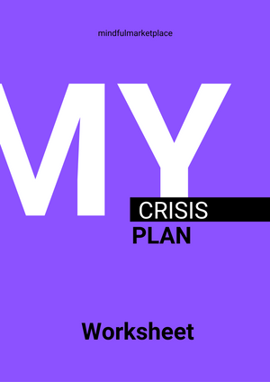 Crisis Plan Worksheet
