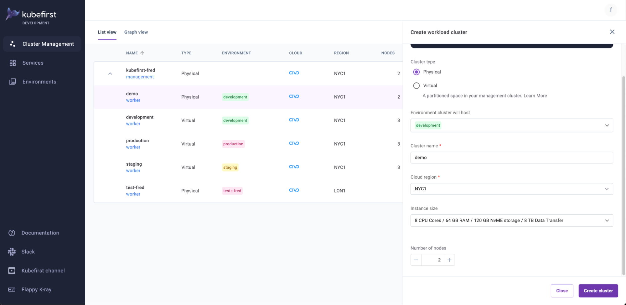 Powerful K8s Management with Physical & Virtual Clusters