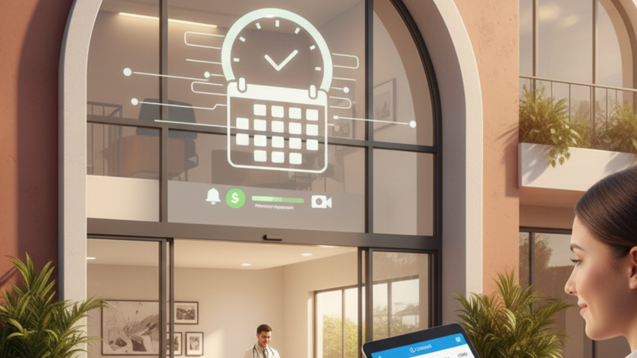 How do clinics in Mexico reduce no-shows with digital scheduling?