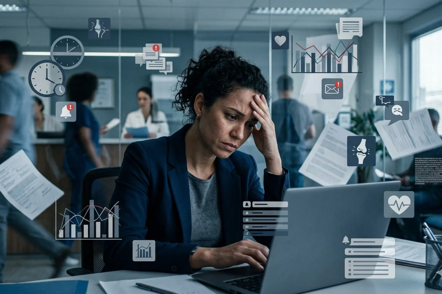 Manager Over Load Overload in multidisciplinary clinic management