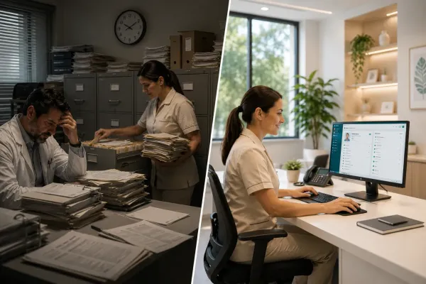 How to reduce paper use in medical clinics with an online system