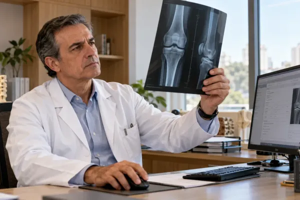 How does Ninsaúde Clinic help orthopedists deliver patient care?