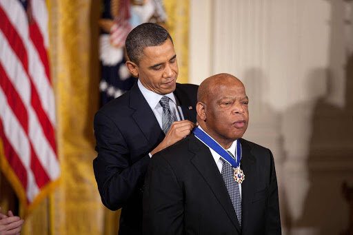 John Lewis Receives Medal of Freedom from President Barack Obama