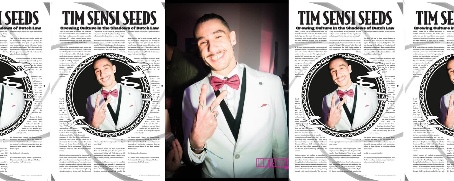 Tim Hoebee Sensi Seeds: Growing Culture in the Shadows of Dutch Law