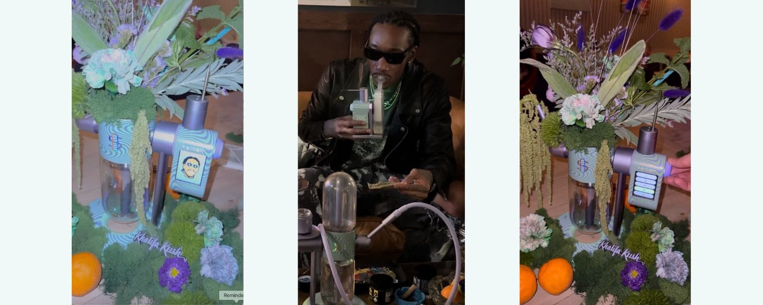 Wiz Khalifa Unveils Khalifa Kush x Stündenglass Modül at Sunset Social Club