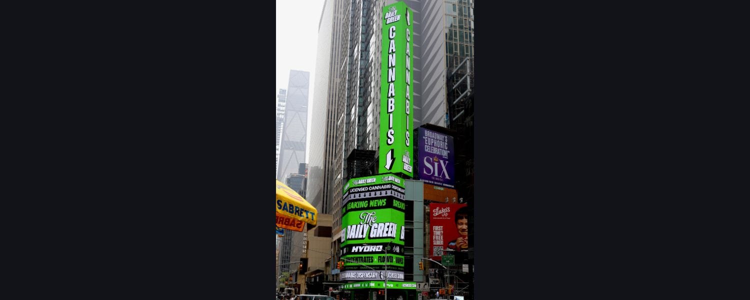 The Daily Green Brings Cannabis Culture to Times Square with Landmark Dispensary