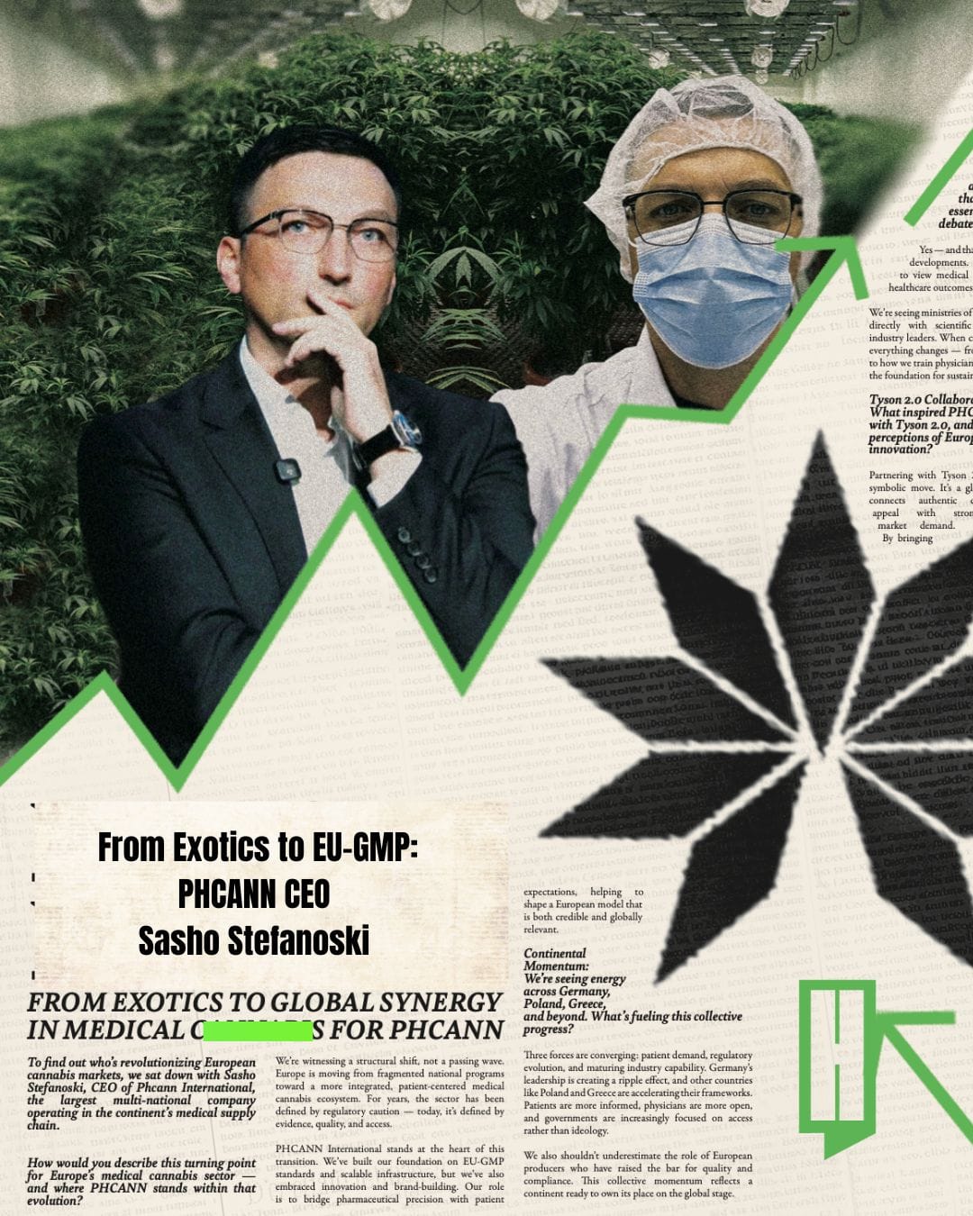 From Exotics to EU-GMP: PHCANN CEO Sasho Stefanoski on the future of European Cannabis