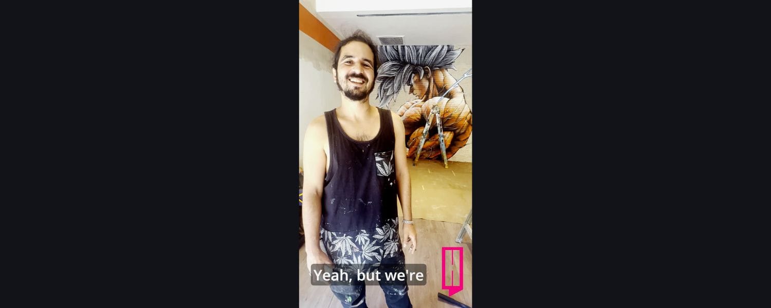 Itay Nevet (Style) Writes Tel Aviv in Paint and Smoke