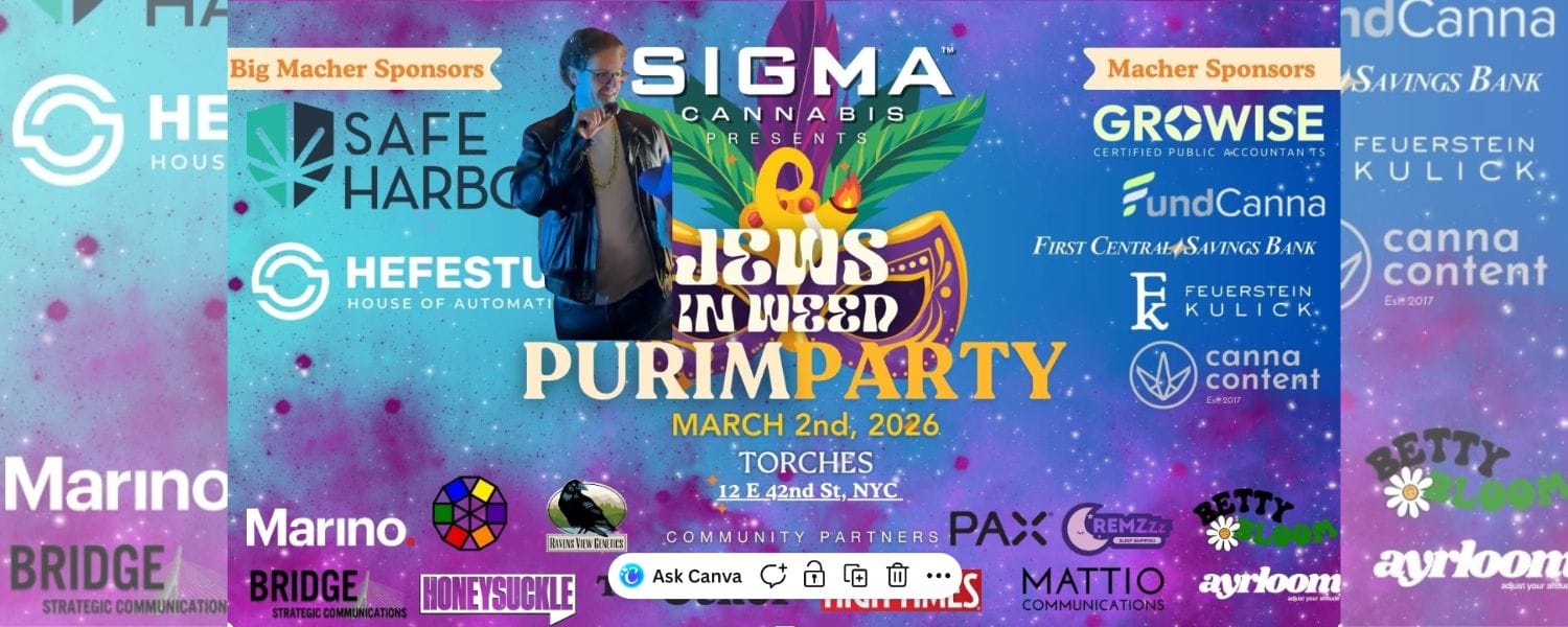 Purim, Community, and Cannabis: Jews in Weed Brings the Party to Torches NYC