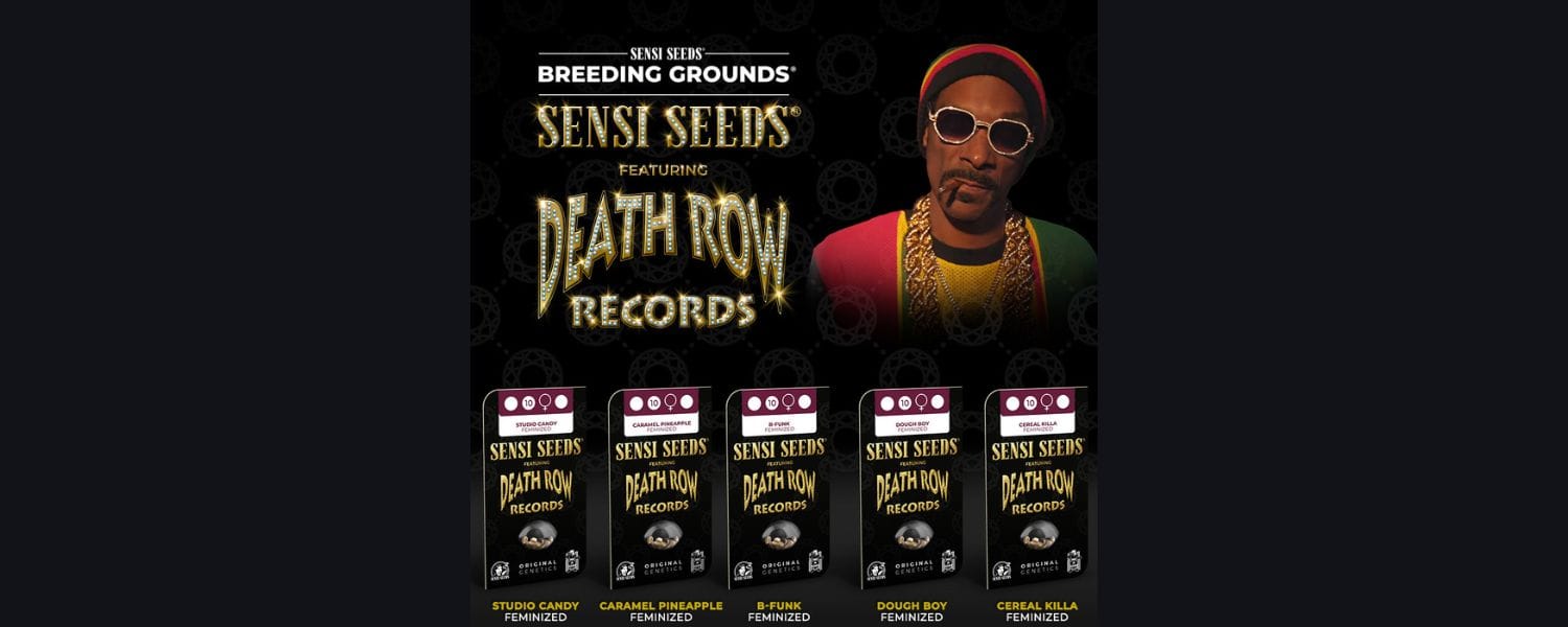 Legendary Cannabis Genetics Meet Hip-Hop Royalty: Sensi Seeds x Death Row Records Land in the U.S.