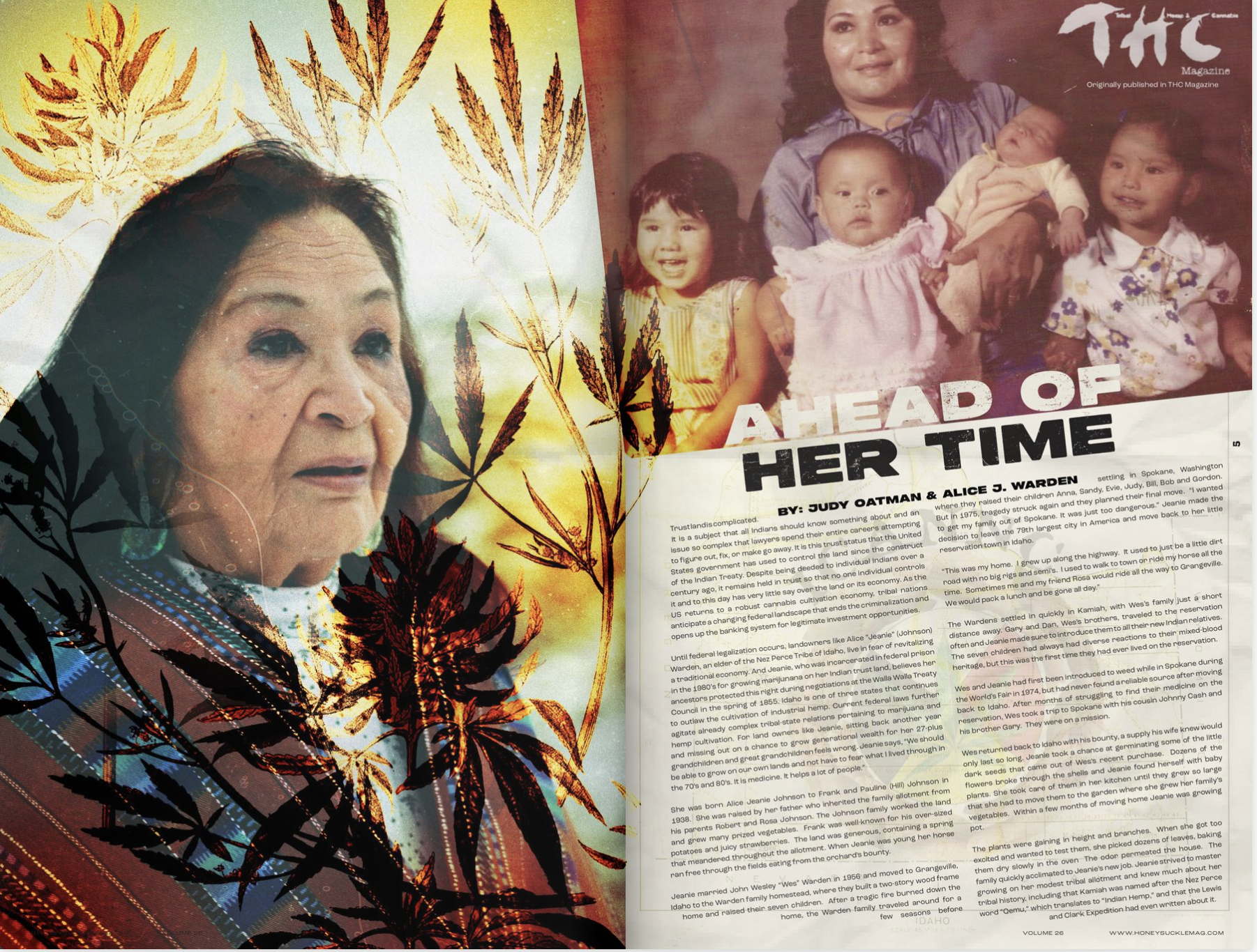 Alice Jeanie Warden: Nez Perce, Tribal Land, and Federal Prison