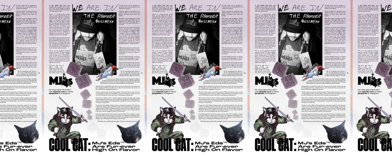 Cool Cat: MJ's Eds Are Furever High On Flavor