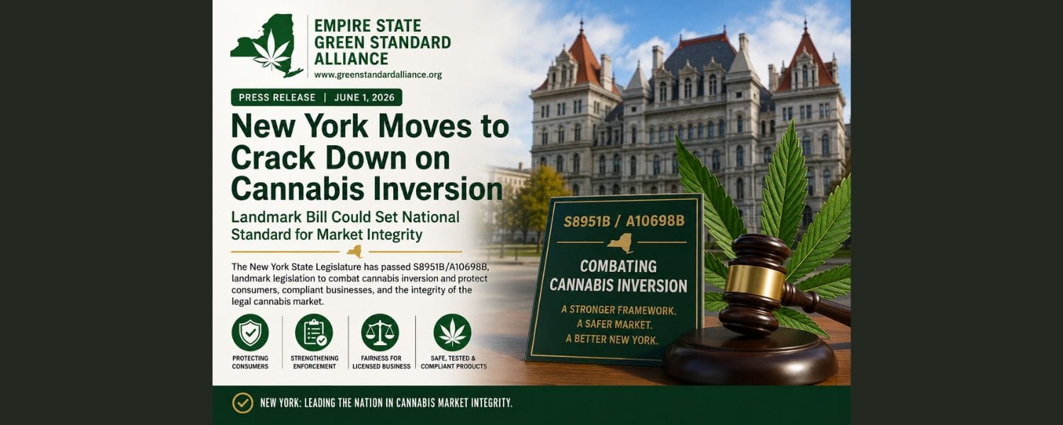 New York Moves to Crack Down on Cannabis Inversion: Landmark Bill Could Set National Standard for Market Integrity